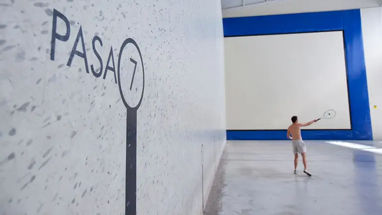 Imagen de archivo del frontón de Aranzadi. AYUNTAMIENTO DE PAMPLONA