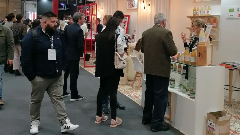 Imagen del stand de Reyno Gourmet en el Salón Gourmets de Madrid. CEDIDA