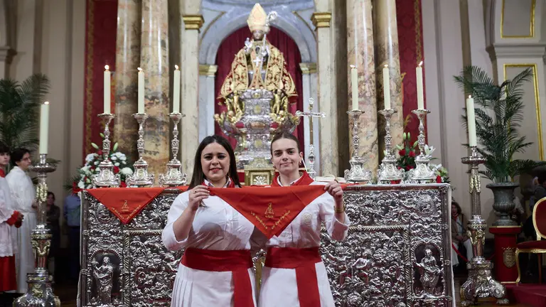 Cuarta Misa de Escalera de San Fermín 2025 con motivo del 4 de abril. IÑIGO ALZUGARAY