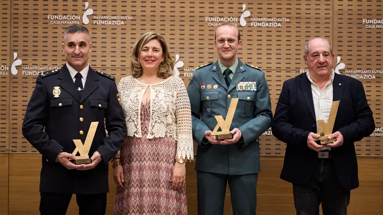 Gala de entrega del premio Voluntario del Año 2025 que otorga la Asociación de Voluntarios Olímpicos de Navarra ASVONA. PABLO LASAOSA