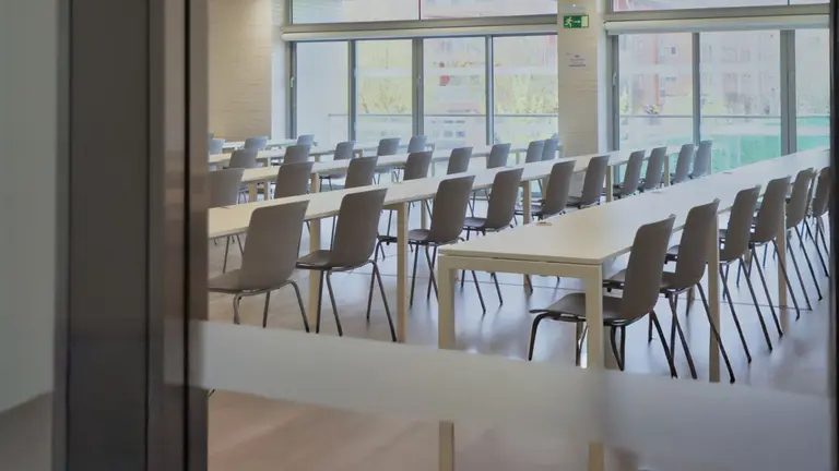 Imagen de la nueva sala de estudio de Zizur Mayor. CEDIDA