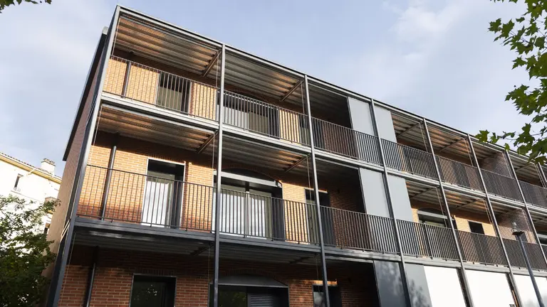 Recreaci&oacute;n digital de la nuevas viviendas de San Pedro. AYUNTAMIENTO DE PAMPLONA