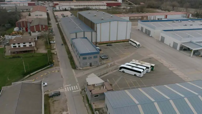 Imagen a&eacute;rea Sunsundegui. GOBIERNO DE NAVARRA