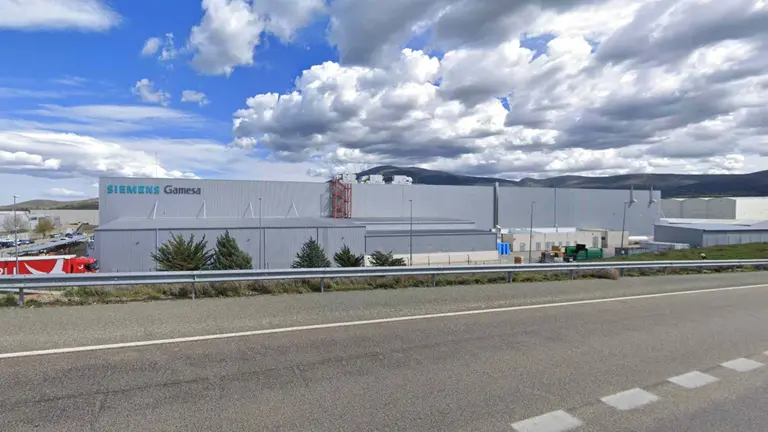 F&aacute;brica de Simens Gamesa en la localidad de &Aacute;greda (Soria) GOOGLEMAPS