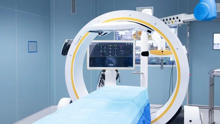 Imagen de archivo del nuevo navegador quir&uacute;rgico del Hospital Universitario de Navarra. CEDIDA