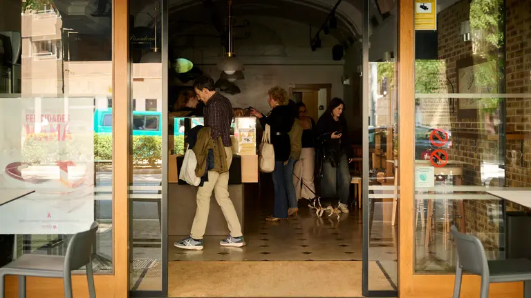 Pamplona durante el pag&oacute;n general en Espa&ntilde;a. PABLO LASAOSA