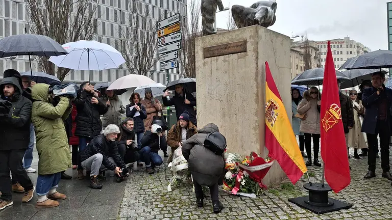 Homenaje en Pamplona a las v&iacute;ctimas de ETA realizado el pasado febrero de 2025. - EUROPA PRESS - Archivo