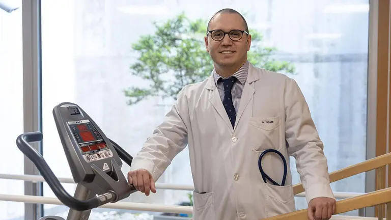 El Dr. Miguel Sogbe, especialista de la Unidad de Hepatolog&iacute;a de la Cl&iacute;nica Universidad de Navarra. CEDIDA