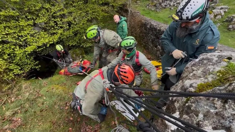 Simulacro de rescate de la Guardia Civil. GUARDIA CIVIL