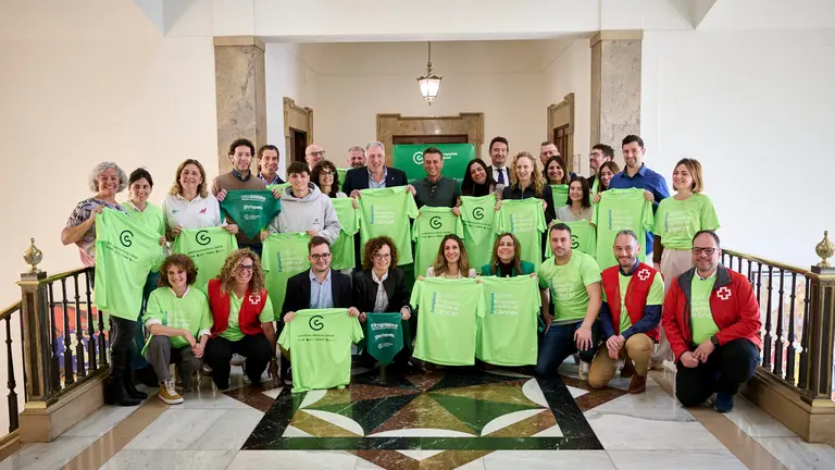 Presentaci&oacute;n de  la XI Marcha contra el C&aacute;ncer que tendr&aacute; lugar el pr&oacute;ximo 15 de junio 2025. PABLO LASAOSA