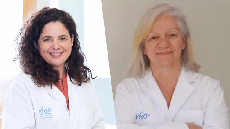 Elena Garralda y Silvia Martin Lluesma, del VHIO. VHIO