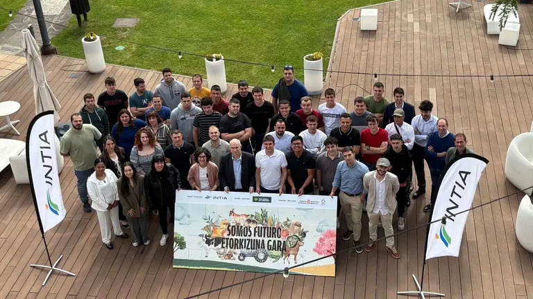 44 jóvenes de Navarra se incorporan al sector agrícola o ganadero tras la formación y capacitación de INTIA. CEDIDA