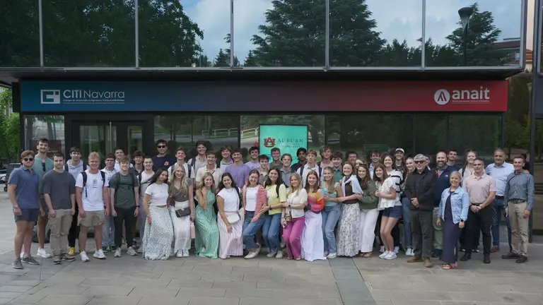 Imagen de grupo de los participantes en el programa. CITI NAVARRA