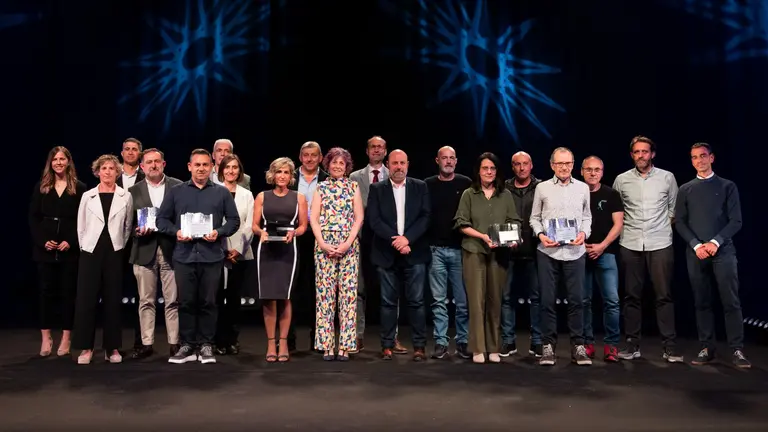 Imagen de la ceremonia de entrega de premios. GOBIERNO DE NAVARRA