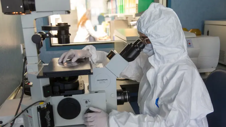 Imagen de un laboratoria. UNIVERSIDAD DE NAVARRA