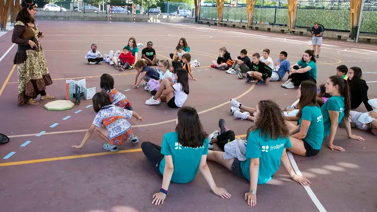 Pamplona ofrece 800 plazas para campamentos urbanos para ni&ntilde;os, ni&ntilde;as y adolescentes. ARCHIVO