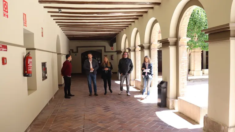 Tudela invierte 43.000 euros en la mejora del conservatorio Fernando Remacha. CEDIDA