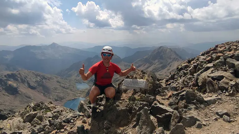 Richard Muñoz Ruiz era un consumado alpinista. FACEBOOK