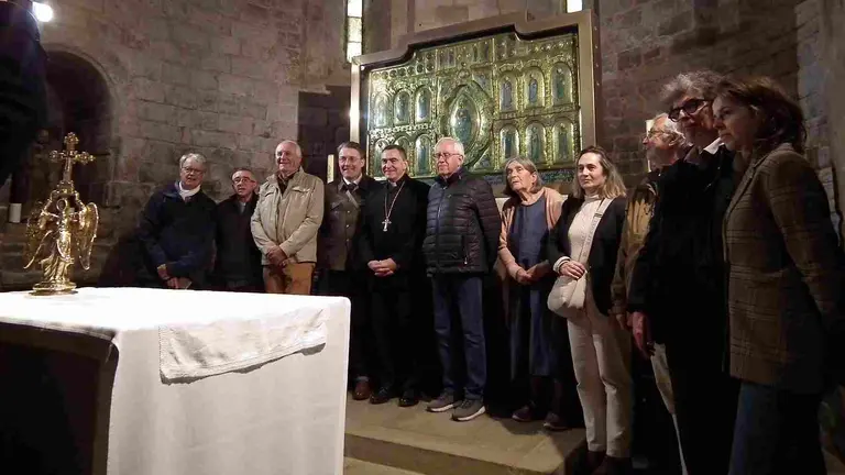 Participantes en el  Encuentro Anual de la Red Europea de Sitios y Caminos de San Miguel. CEDIDA