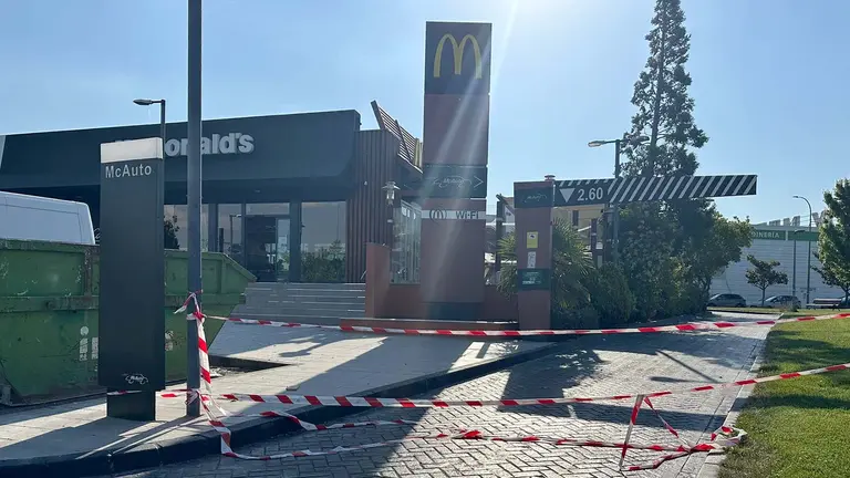 Restaurante Mc Donalds en la Morea, en Cordovilla.