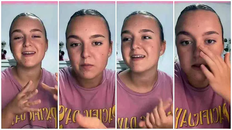 Nora hahecho un publicado un llamamiento en Tik Tok buscando amigas. TIK TOK