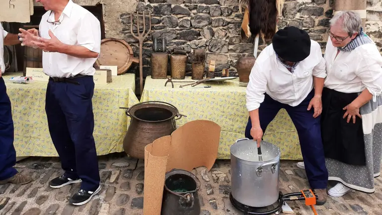 Imagen de una edición anterior del Día del Queso de Roncal. REYNO GOURMET
