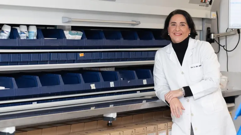 La Dra. Marian García del Barrio, responsable del servico de Farmacia de la Clínica Universidad de Navarra en Madrid. CLÍNICA UNIVERSIDAD DE NAVARRA