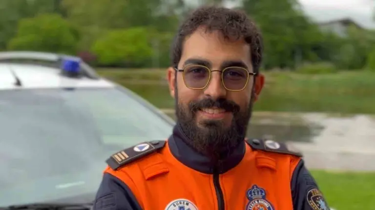 Julen Sesma, nuevo presidente de La Asociaci&oacute;n de Voluntarios de Protecci&oacute;n Civil SUREM Navarra. CEDIDA