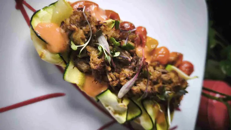 Bocadillo de cordero de Navarra llamado Paquito e impulsado por  por Interovic (Interprofesional del Ovino y Caprino de Carne). CEDIDA