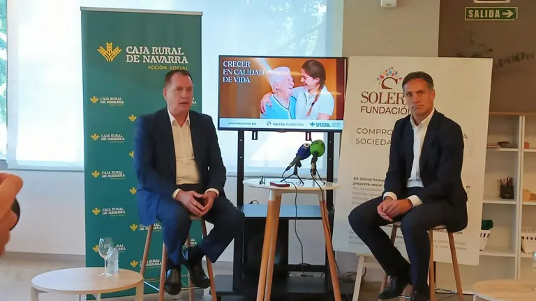 Juan Mari Ayechu y Borja Macaya. CEDIDA