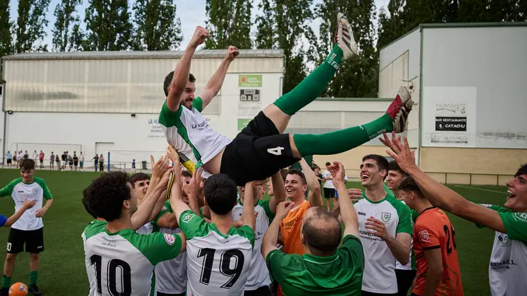 Oberena se enfrenta al Lourdes de Tudela en el que Oberena ha ascendido a 3 RFEF. PABLO LASAOSA