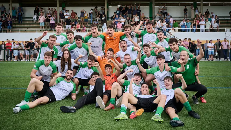 Oberena se enfrenta al Lourdes de Tudela en el que Oberena ha ascendido a 3 RFEF. PABLO LASAOSA