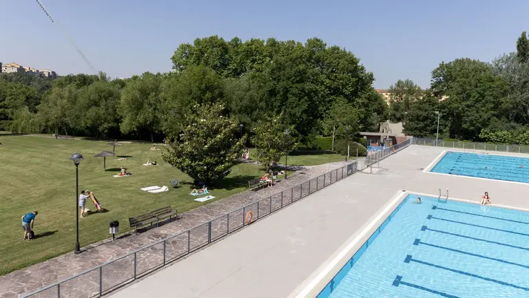 Imagen de las piscinas de Aranzadi. AYUNTAMIENTO DE PAMPLONA