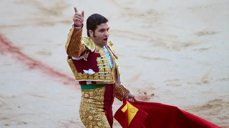 Tercera corrida de la Feria del Toro de San Fermín 2025 con toros de Álvaro Núñez para Morante de la Puebla, Roca Rey y Tomás Rufo. IÑIGO ALZUGARAY