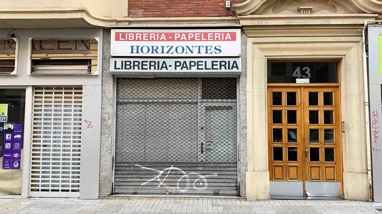 La librería Horizontes ha cerrado la persiana definitivamente en el segundo Ensanche de Pamplona. Navarra.com