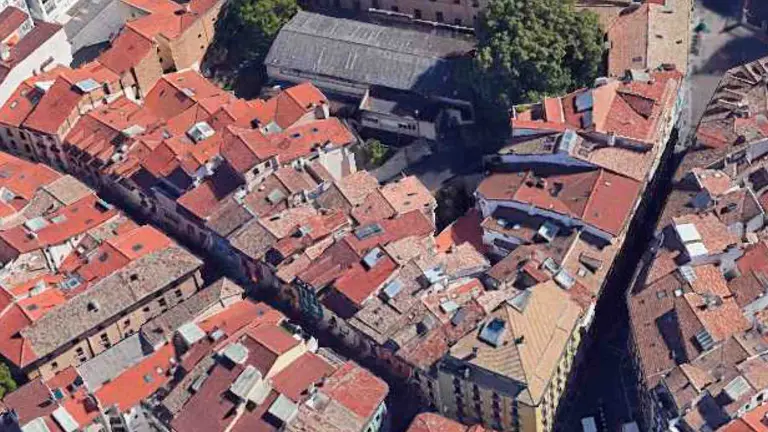 Manzana del Oscus en Navarrería. AYUNTAMIENTO DE PAMPLONA