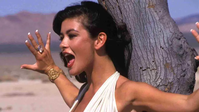 Catherine Zeta Jones en una publicación de su cuenta de Facebook.