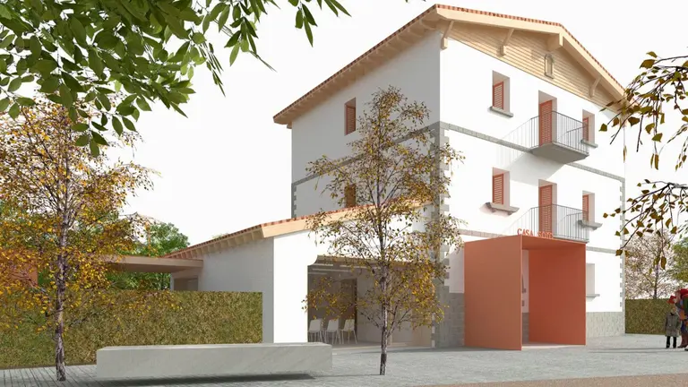Recreación virtual de cómo quedará la Casa Soto tras las obras. AYUNTAMIENTO DE PAMPLONA