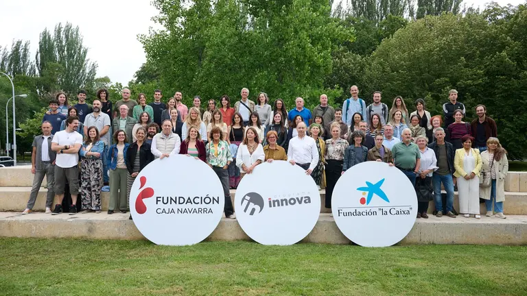 Imagen del a IX edición del programa Innova de Fundación Caja Navarra y Fundación "la Caixa". CEDIDA