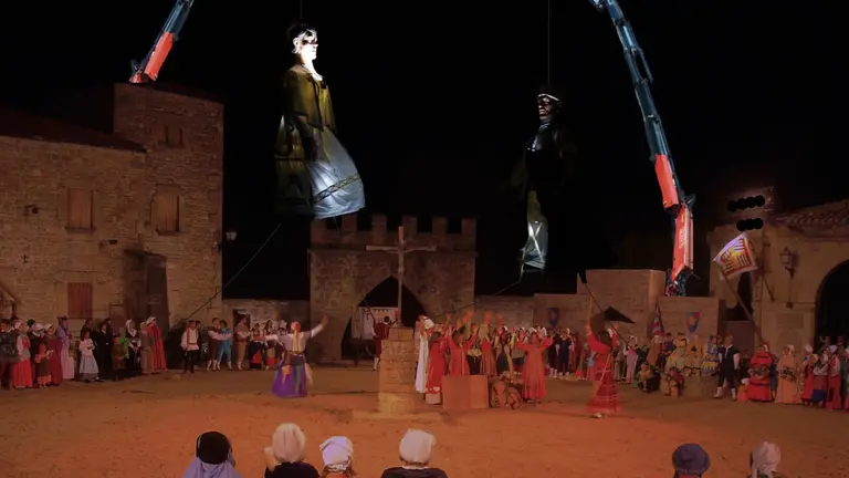 Representaci&oacute;n del Misterio de Obanos. FUNDACI&Oacute;N MISTERIO DE OBANOS