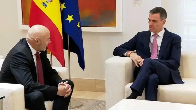 Imagen de Jos&eacute; Mar&iacute;a Torres y Pedro S&aacute;nchez. OK DIARIO