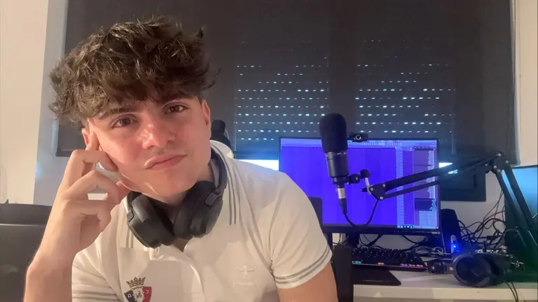 El pamplonés Ignacio Vives, conocido artísticamente como Nash VZ. CEDIDA