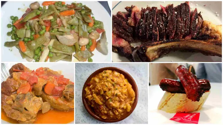 Menestra, Chulet&oacute;n, Chistorra, Ajoarriero y Cordero al Chilindr&oacute;n entre los platos considerados como m&aacute;s t&iacute;picos de Navarra por los navarros.