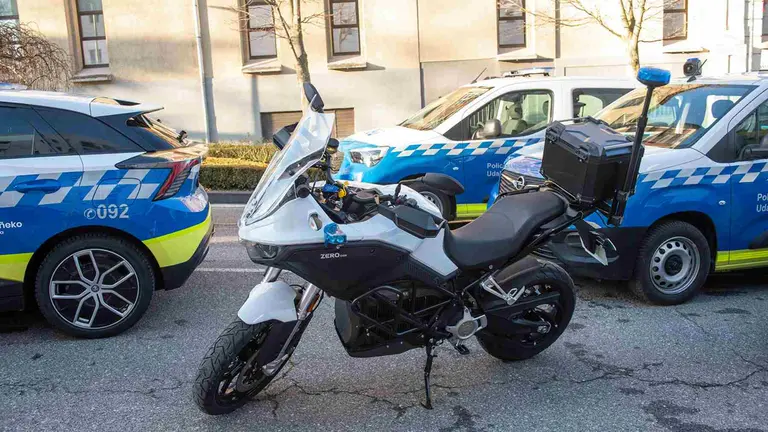 Las nuevas motos de la Polic&iacute;a Municipal de Pamplona. POLIC&Iacute;A MUNICIPAL DE PAMPLONA