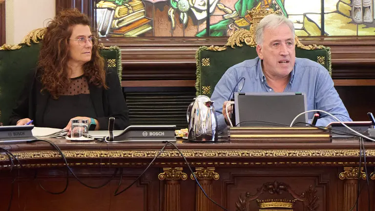 Pleno ordinario del Ayuntamiento de Pamplona correspondiente al mes de septiembre de 2025. I&Ntilde;IGO ALZUGARAY