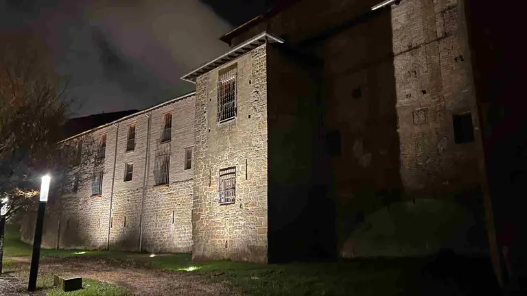 Ronda Barbazana de Pamplona, lugar donde se har&aacute; la excavaci&oacute;n arqueol&oacute;gica. AYUNTAMIENTO DE PAMPLONA