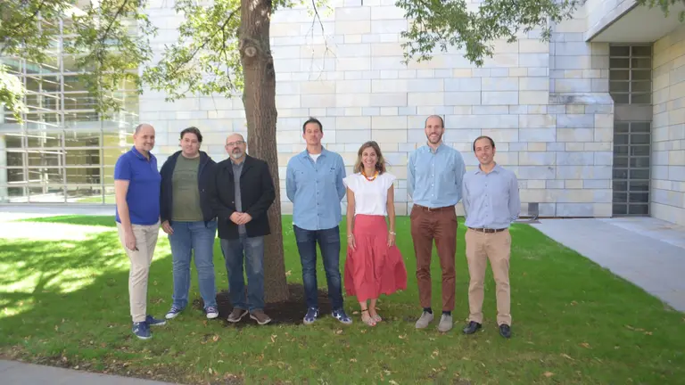 La nueva junta directiva de la Asociaci&oacute;n de Archiveros de Navarra. CEDIDA