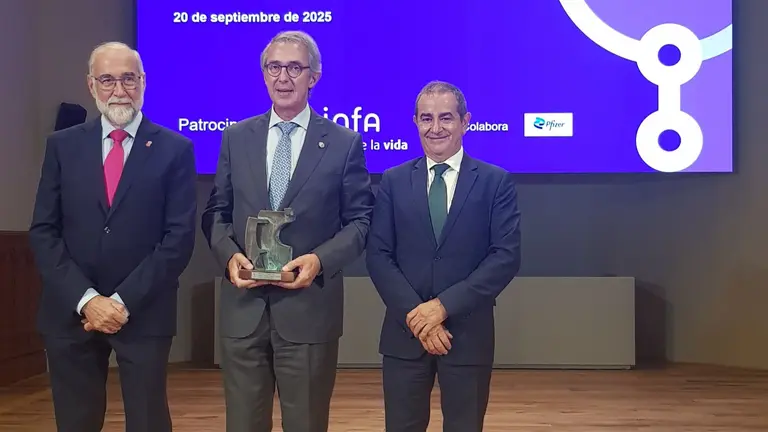 De izquierda a derecha: Fernando Dominguez, Enrique ORdieres y Alberto Mantilla. CEDIDA