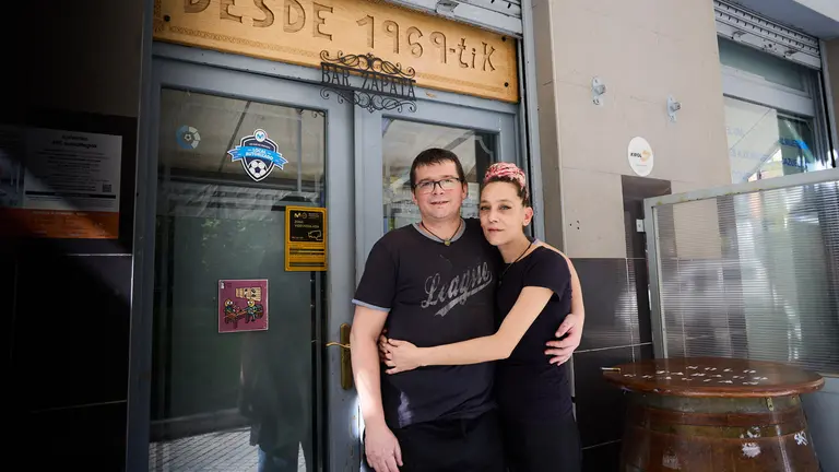 Bar Zapata en Pamplona. IÑIGO ALZUGARAY