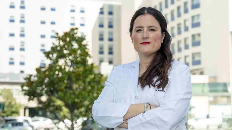 Ana Alfonso Pi&eacute;rola, especialista del &Aacute;rea de C&aacute;ncer Hematol&oacute;gico del CCUN. CL&Iacute;NICA UNIVERSIDAD DE NAVARRA